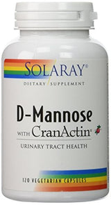 D-Mannose con CranActin 2 unidades Solaray 120 Vcaps