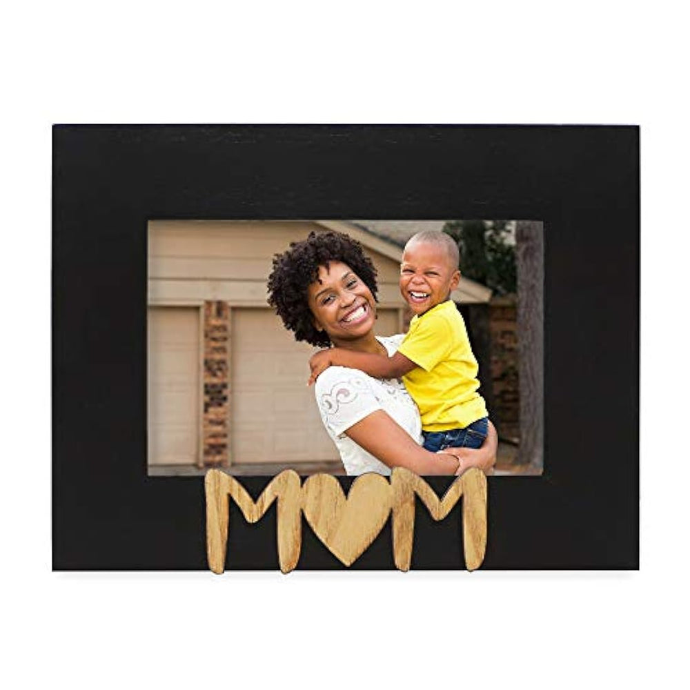 regalo fotográfico para madre, familia, pantalla en la mesa