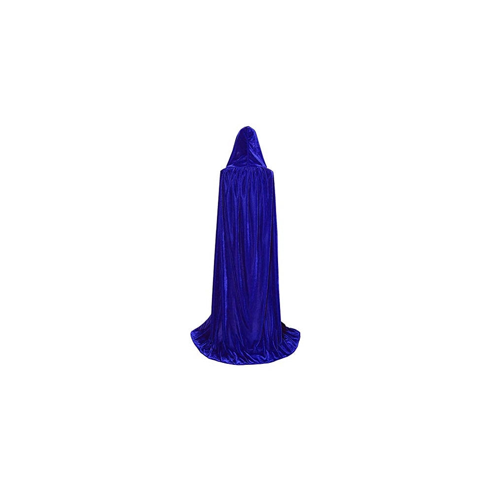 Disfraz Capa larga de terciopelo con capucha unisex talla M
