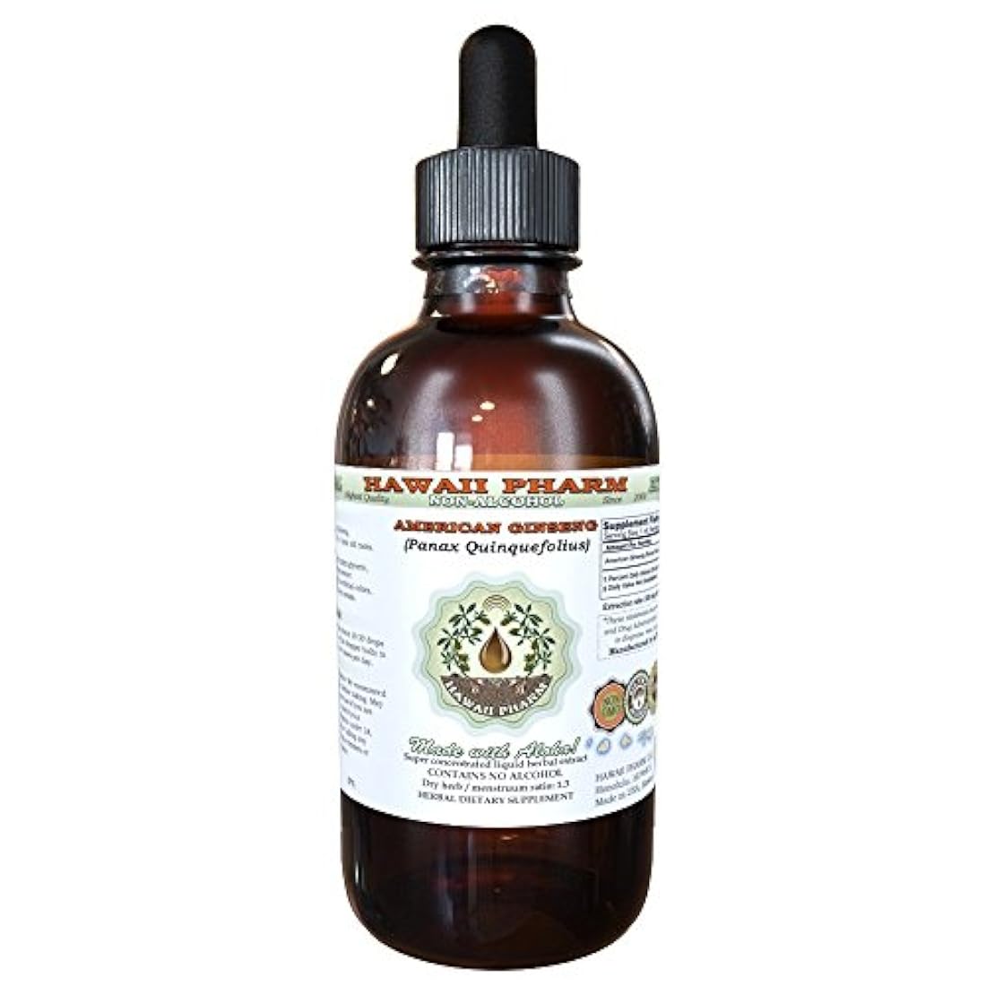 American el Ginseng alcohol-free Extracto de líquido ginseng