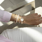 Juego de brazalete y reloj.