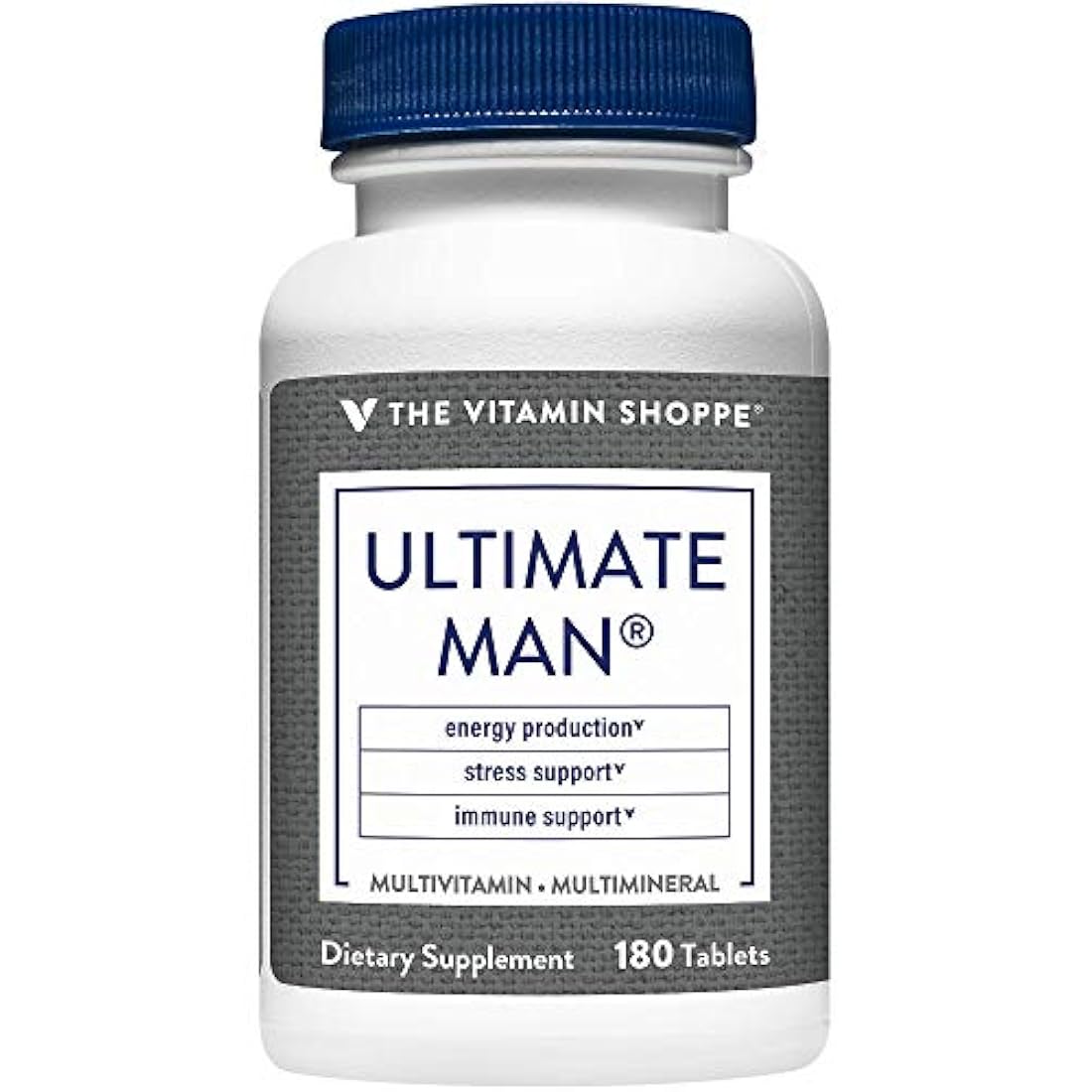 La vitamina Shoppe Ultimate Hombre Multivitamin 180 tabletas