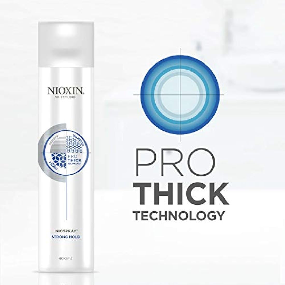 Laca para el cabello Nioxin Niospray, 10.6 fl oz