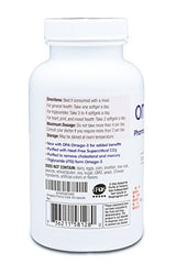 Omega-3, con recubrimiento entérico.