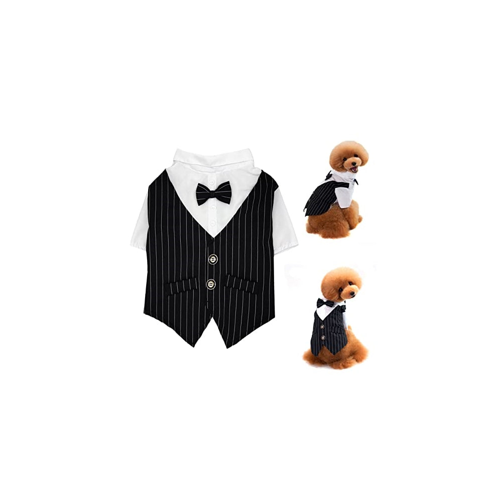 Disfraces de Camisa de esmoquin  para perro talla XS