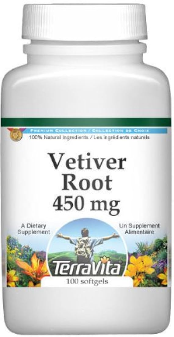 Vetiver Root – 450 mg (100 Cápsulas, zin: 512650), 1