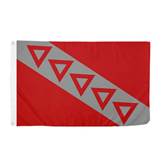 Tau Kappa Epsilon Tke capítulo fraternidad Bandera 3 x 5.