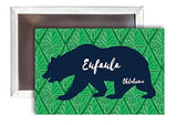 Imán para nevera  Eufaula Oklahoma Souvenir diseño de oso