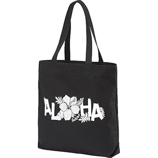 Bolsa de lona de largo, negro, talla única.