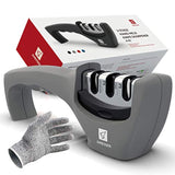 Afilador de cuchillos de cocina – Gris