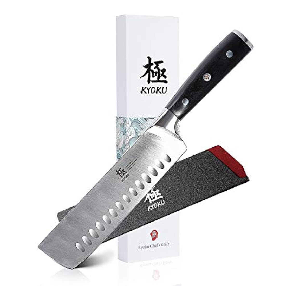 Oshun 7 asiático cuchillo de verduras ThyssenKrupp acero