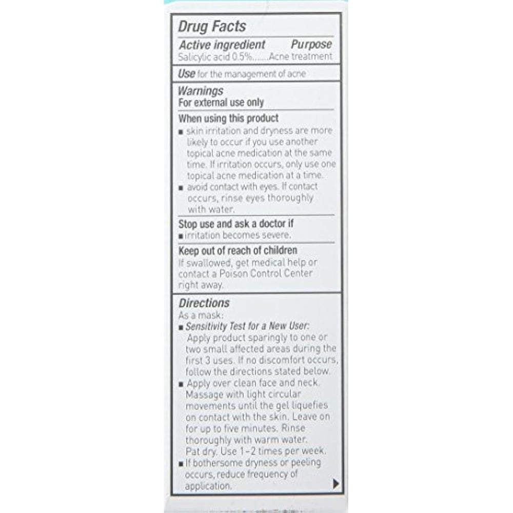 Tratamiento de limpieza para la piel.