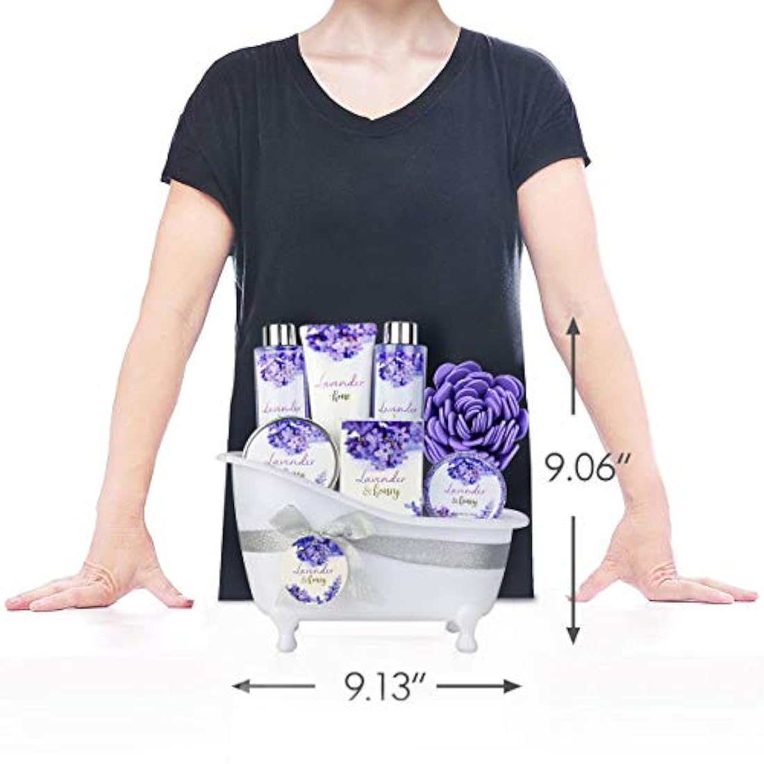 Set de regalo de baño y cuerpo – cuerpo y tierra 8 piezas