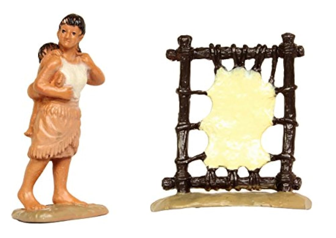 Juego de la tribu de indios Powhatan con 12 piezas