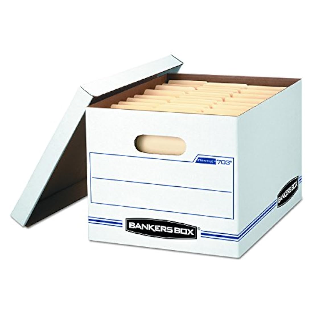 Caja con tapa extraíble, Carta/Legal, 12 x 10 x 15