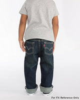 Pantalones jean de ajuste recto para niño