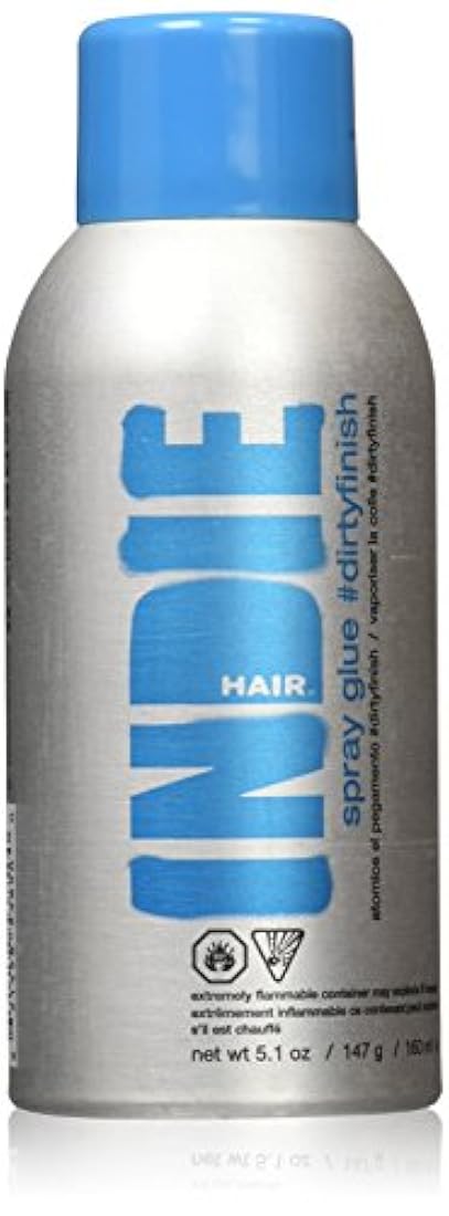 Indie Hair Dirty acabado aerosol de pegamento, 5.1 onza