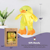 Peluche de Pato color amarillo, 10.0 in, WILD BABY