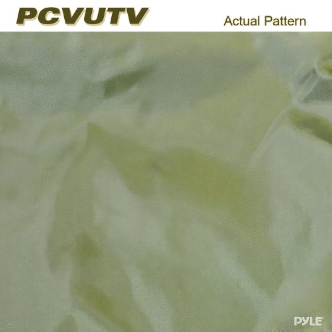 Fundas o cubierta protectora para moto verde PYLE PCVUTV12