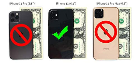 Dockem Exec M2 - Funda para iPhone 11, Marino