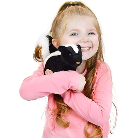 Peluche diseño de Seymour la mofeta, 9 in, Negro, VIAHART