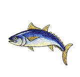 Pesca de atún rojo peces – Hierro en Applique/bordado Patch