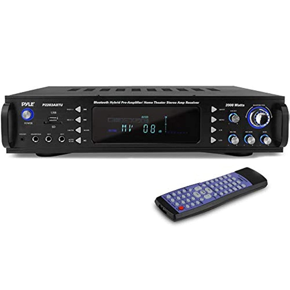 Amplificador de potencia Bluetooth PYLE-PRO P2203ABTU