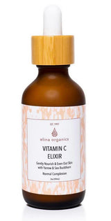 Elixir de vitamina C 2 onzas hidrata la piel sensible