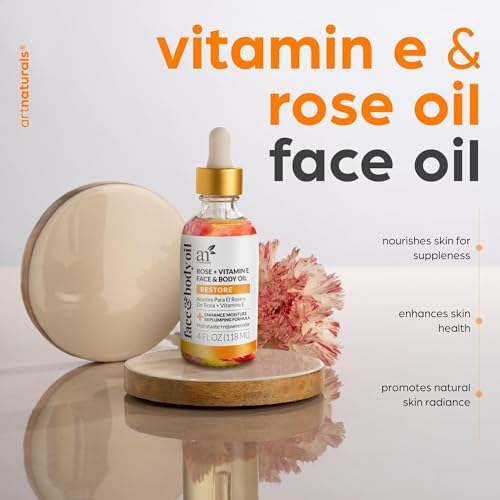 Aceite de Vitamina E Orgánico Facial y Corporal con Gua Sha