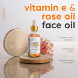 Aceite de Vitamina E Orgánico Facial y Corporal con Gua Sha