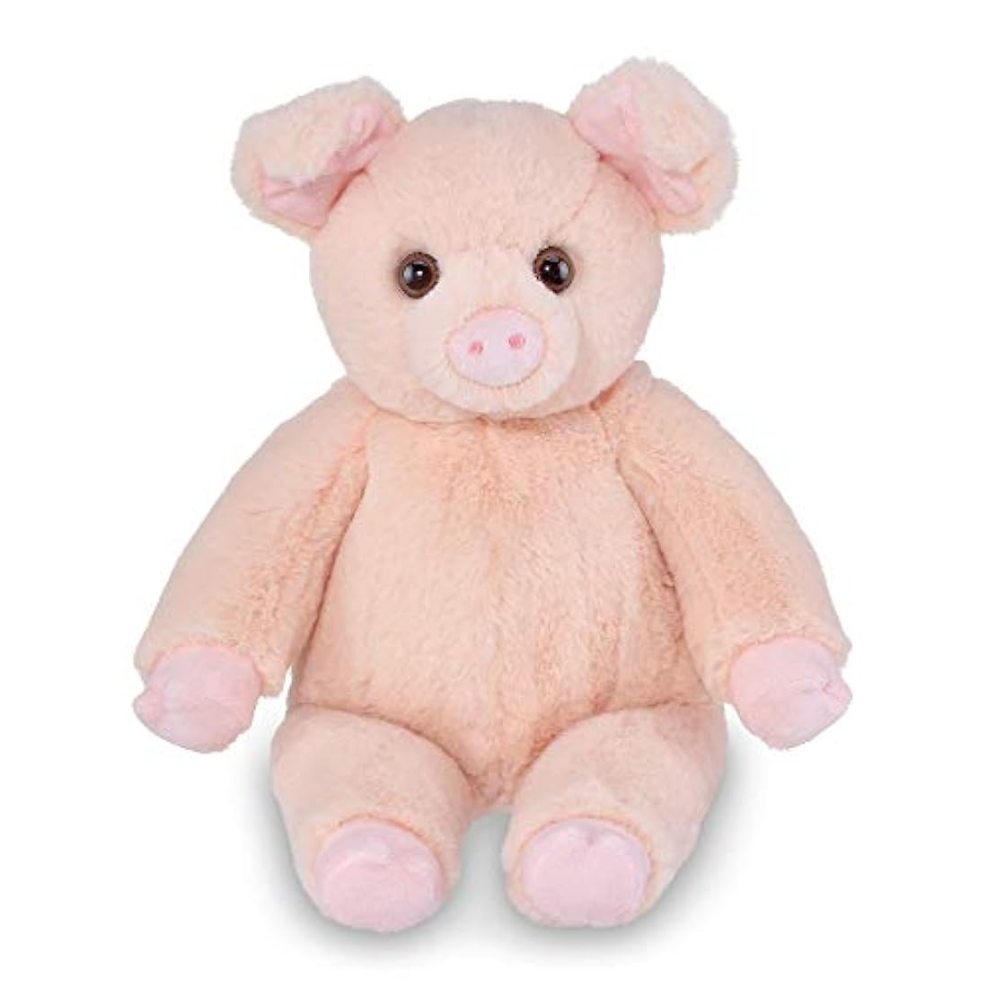Peluche de cerdo color rosa de 15 in. Bearington Collection