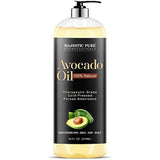 Aceite de aguacate puro para cabello y piel