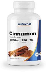 Nutricost canela (Ceylon canela) 1,200 mg porción