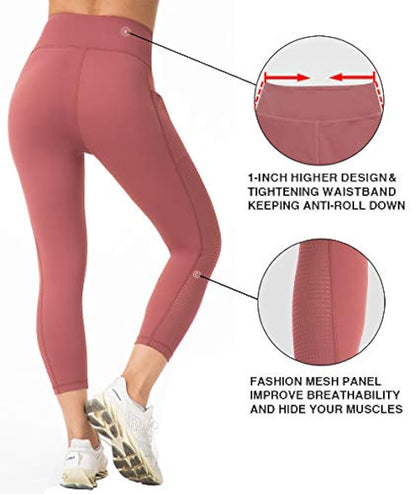 Leggings de entrenamiento para mujer para control de barriga