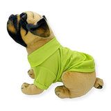 Linda camiseta polo para cachorros y gatos, ropa sólida
