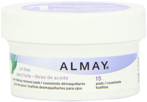 Almohadillas desmaquillantes para ojos Almay sin aceite