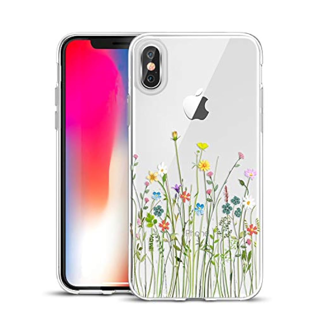 Unov - Carcasa para iPhone Xs y iPhone X  de5,8 pulgadas