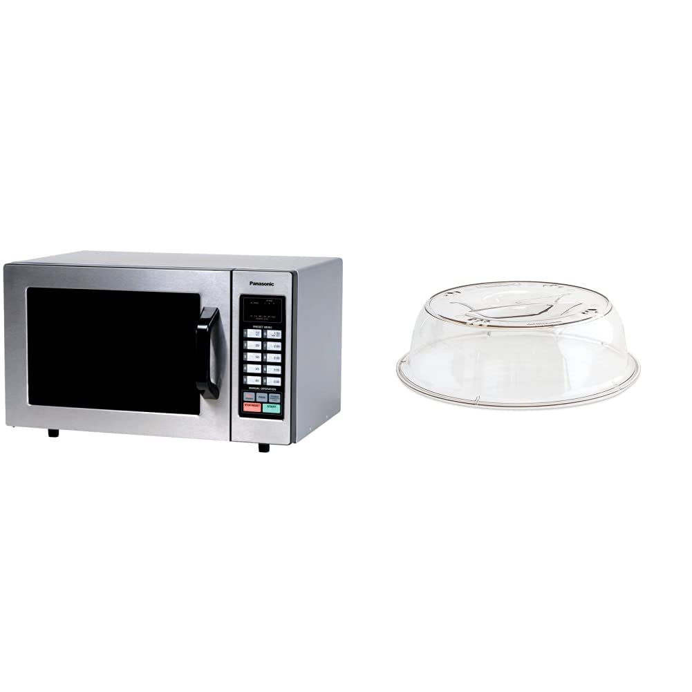 Horno Microondas Panasonic 1000W con Tapa Nordic Ware Deluxe