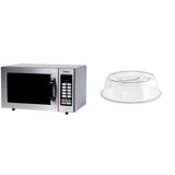 Horno Microondas Panasonic 1000W con Tapa Nordic Ware Deluxe