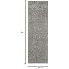 Runner de alfombra shag, antideslizante y fácil cuidado, SG151-7575