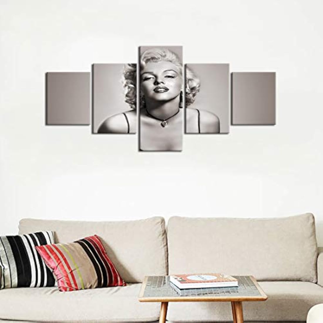 Póster de Marilyn Monroe en blanco y negro