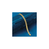 Pulseras italiana de oro amarillo de 18 quilates