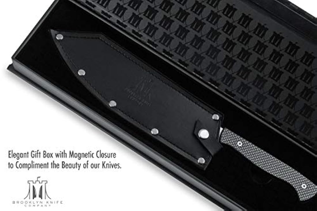 Brooklyn Knife Co. - Cuchillo de chef de fibra de carbono
