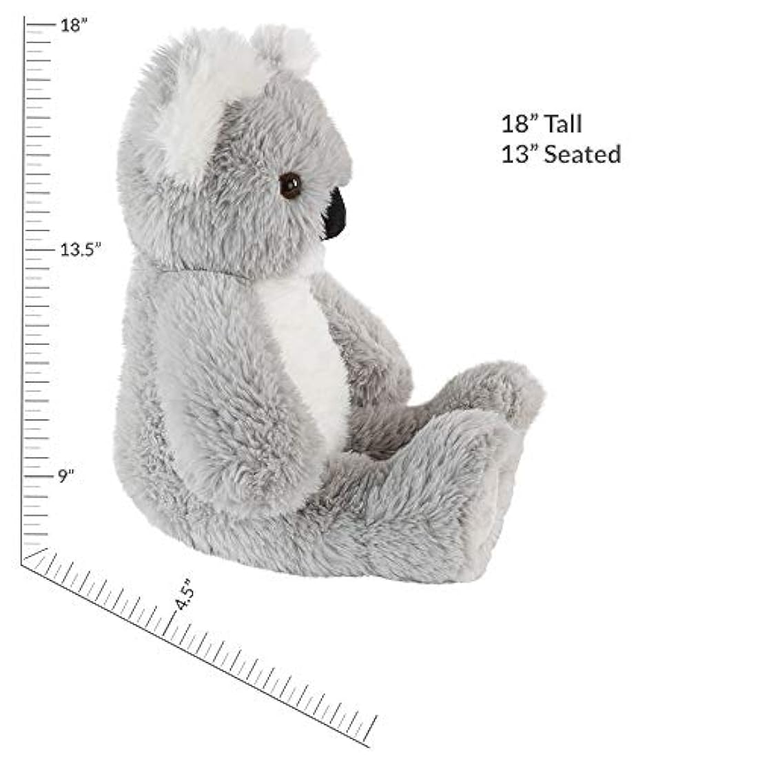 Peluche de Koala gris - 40 centímetros de alto