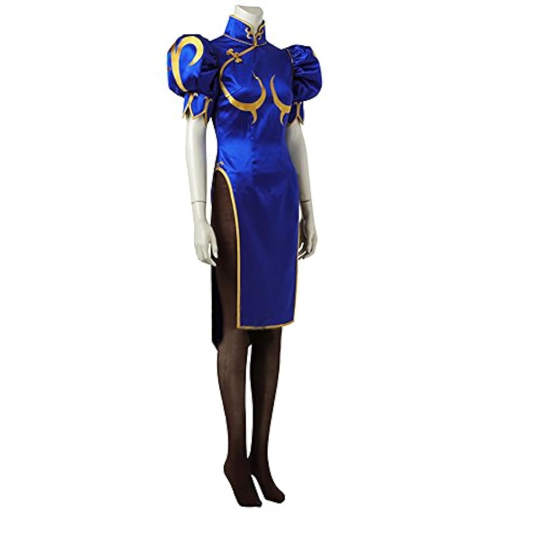 Disfraces mujeres luchador azul vestido