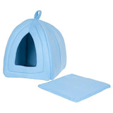 Cama de gato estilo iglú