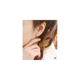 Pendientes de clip  redondo de 0.295 in Gris