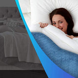Manta de edredón pesado SERENELIFE SLHVBLKT15