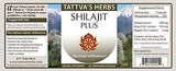 Suplemento Herbs Extracto de Shilajit  Sin OMG 240 caps
