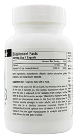 Source Naturals, Vitamina D 2000 IU Cápsulas – 100 